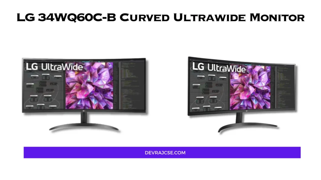 LG 34WQ60C-B ultrawide monitor